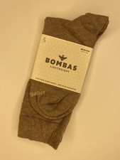 3 Pack Bombas Lightweight Gray Crew Socks