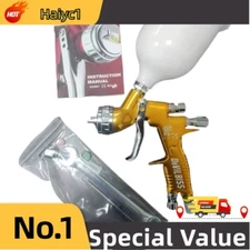 For Devilbiss GTI PRO LITE 1.3mm TE20 Gold Tool Pistol Spray Gun Paint Cars