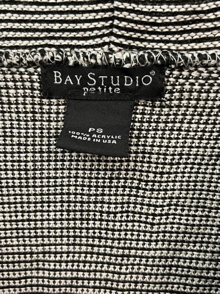 Top suéter negro Bay Studio para mujer talla PS Foto 2 de 4
