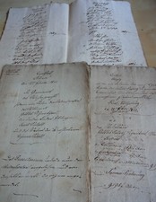 Inventory CANNSTATT 1821-22, fortune blacksmith Gottlob F. SCHWEIKHARDT (1782-1838)