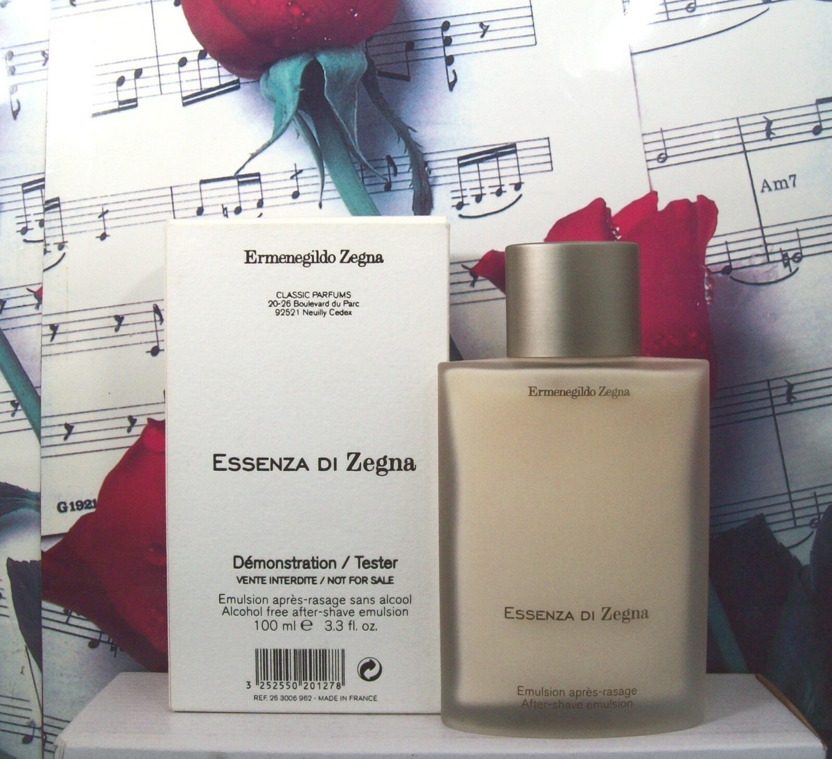Essenza Di Zegna After Shave Emulsion 3.3 FL. OZ. By Ermenegido