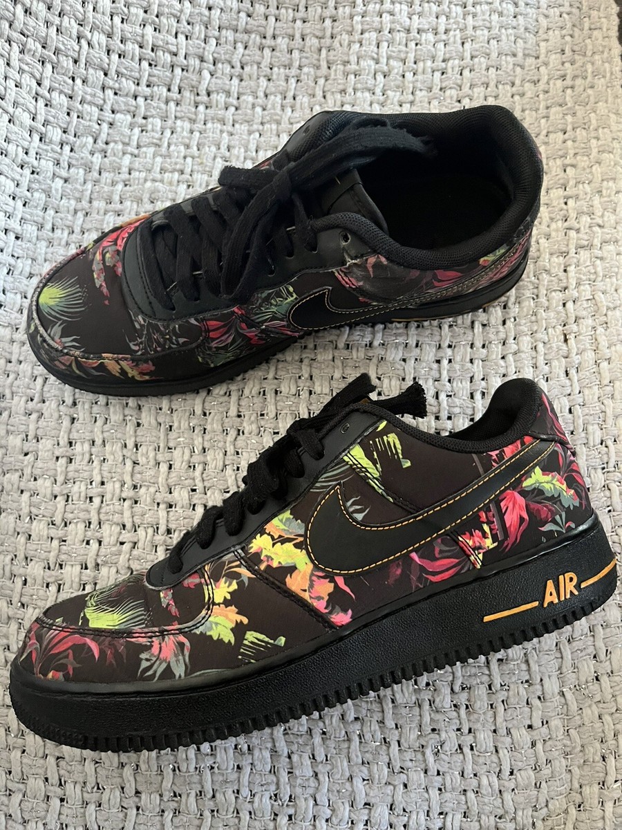 black floral af1