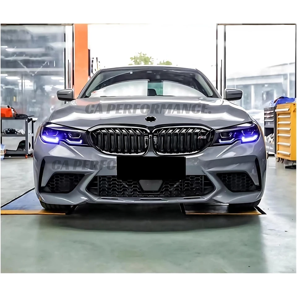 Для BMW 3 серии 19-21 G20 и G21 передний M3C подтяжка лица бампер крышка преобразования новый - Изображение 2 из 3