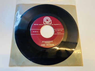 John Coltrane - Stardust / Love Thy Neighbor - Prestige Records - 45 -