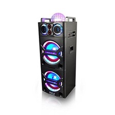 Pyle PSUFM1043BT Bluetooth PA Loudspeaker Karaoke System, Wireless Mic