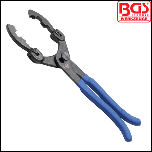 BGS Special Oil and Fuel Filter Pliers with Swivel Jaws 57 120 mm