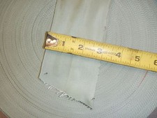 New Nylon Webbing Strap 3" x 10 Yards 30' .035" Thick Seafoam Green