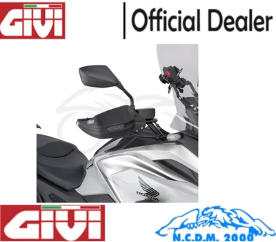 Déflecteurs GIVI En Technopolymère Noir Honda NC750X 2016 2017 2018 2019 2020 - Photo 1/4