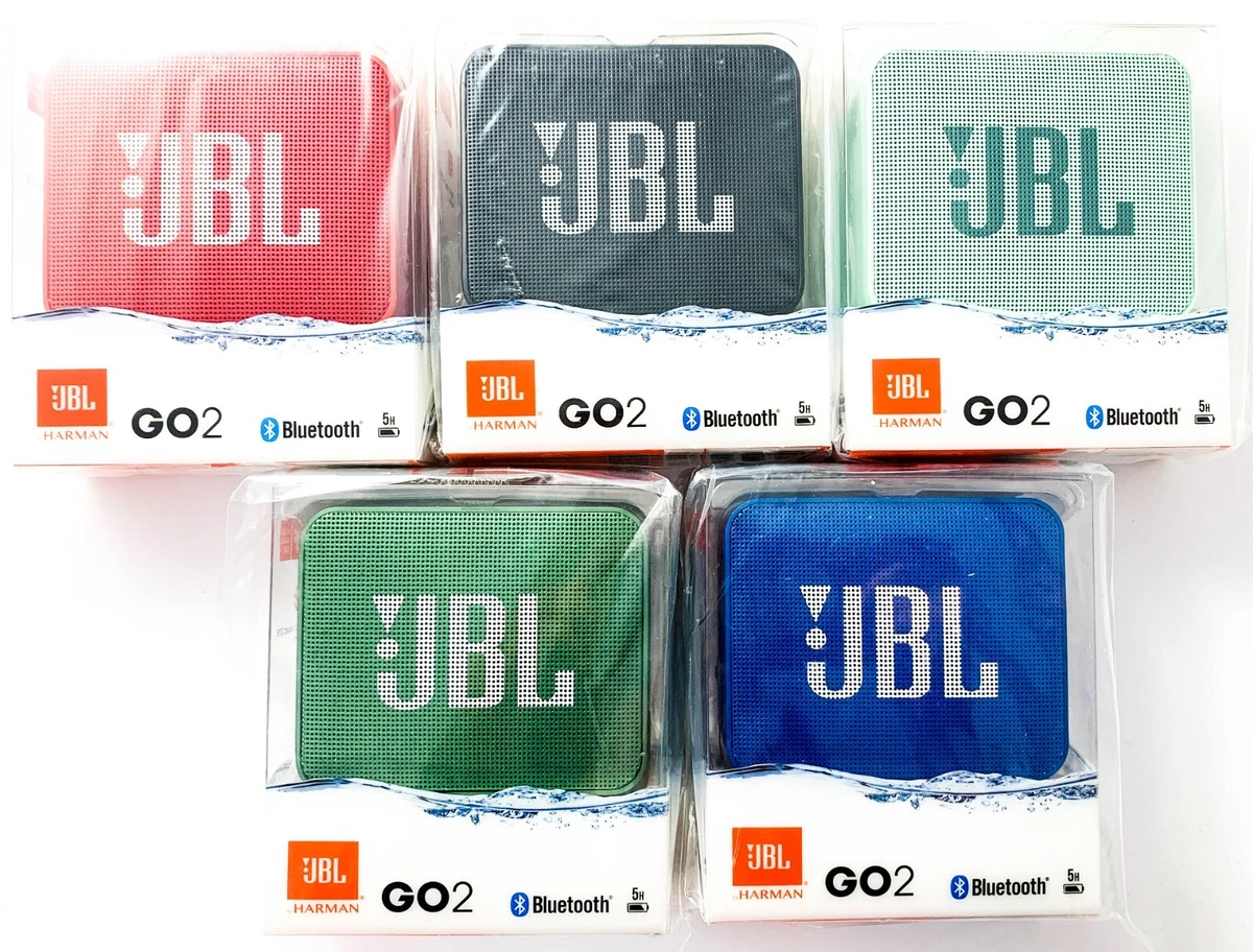 JBL GO 2 Bluetooth Portable Waterproof Speaker - Mint 