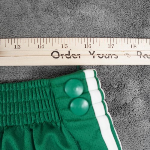 Pantalones Adidas Celtics emitidos por jugadores para hombre 2XL2 verdes NBA Poppers Breakaway 2009 - Imagen 4 de 14