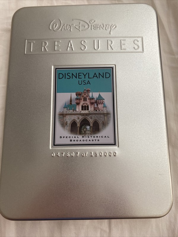 Walt Disney Treasures Disneyland USA, special Historical Broadcasts DVD’s