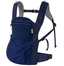 mont-bell Baby Carrier Pocketable Compact 2 Ways Breathable Material Navy