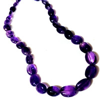 Amethyst plain Nugget Beads Natural Purple Amethyst Smooth Nugget Beads Genuine
