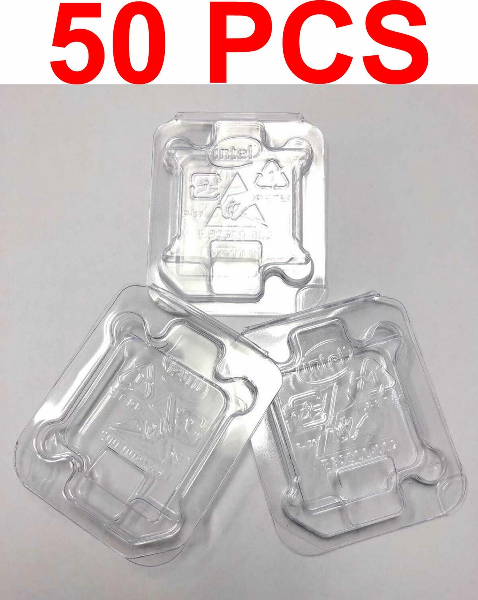 LGA1150 1151 CPU Protective Cover 5-Pack Intel Original Clam Shell CPU ...