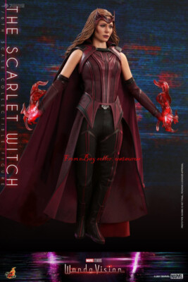 Perfect Hot Toys 1/6 Tms036 The Scarlet Witch Wandavision In Stock