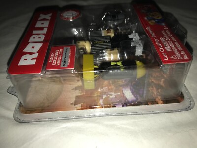 New ROBLOX Mix&Match Figure Pack CAR CRUSHER : PANWELLZ w/ Virtual