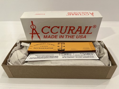 Frigorífico de madera Accurail escala HO Northern Pacific 40' - #14328 - Kit de construcción - Nuevo en caja | Zustand: New