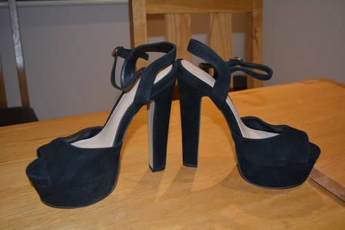 office black platform sandals