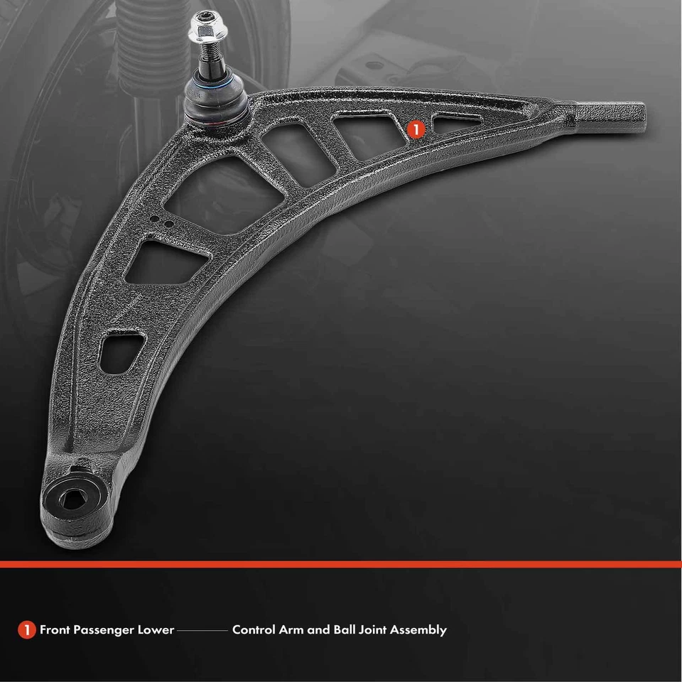 Braço de controle dianteiro direito com junta esférica para Mini Cooper Countryman Cooper Paceman - Imagem 2 de 4