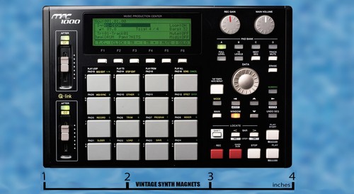 AKAI MPC key ONE 2000 4000 2500 2000XL LIVE Renaissance DRUM SYNTH fridge magnet - Picture 15 of 28