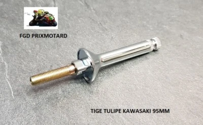 KAWASAKI KE 125 1976/1981 PATTE DE CLIGNOTANT TIGE TULIPE - Photo 1/3