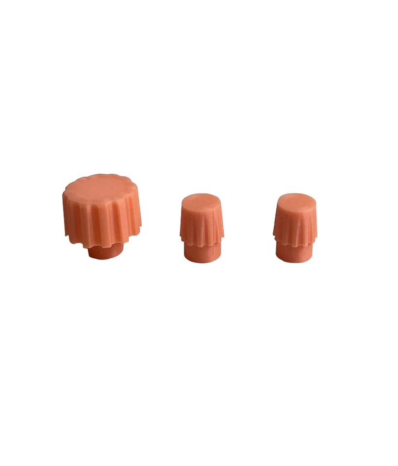 Uniden SDS200 Control Knobs Kit - Orange (*Glow in the Dark) - Image 2 of 4