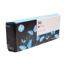 HP 745 Magenta Genuine Ink Cartridge DesignJet Z2600,Z5600 F9K01A Exp. 03/2025