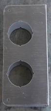 Prime-Line Stainless Steel Lock & Door Plate Reinforcement Repair Double Opening