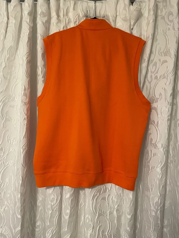 Chaleco de golf Fennec XL NARANJA 1/4 cremallera nuevo sin etiquetas Foto 2 de 4