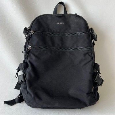 [Rare] Diesel Metal Logo Rucksack 00s Y2K archive