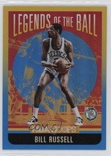 2020-21 Panini NBA Hoops Legends of the Ball Bill Russell #15 HOF 13c1