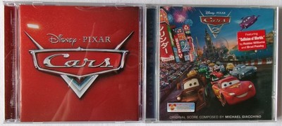 2 x CD CARS 1+2 - Original Soundtrack 1 Deutsch + 2 Englisch -Disney 2006 + 2011