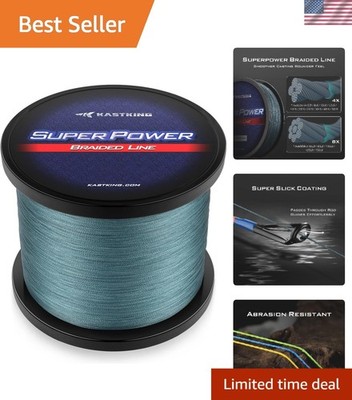 SuperPower Braided Fishing Line - Abrasion Resistant Braided Lines   Incredib...