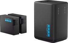 GoPro - Dual Battery Charger  2 Enduro Batteries for HERO13 Black - Black