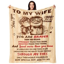 NAIREG Valentines Day Gifts for Her - Wife from 50"x60", To My 