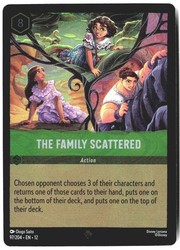 The Family Scattered 97/204 Wilds Unknown Cold Foil Super Rare