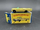 Matchbox Pontiac Convertible Yellow No 39 Lesney England w/ Box! HTF!