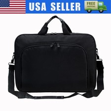 13"14"15.6" Laptop Bag Case With Shoulder Strap For Lenovo/ Asus/Macbook Black