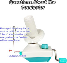 Yarn Ball Winder, Convenient Yarn Winder for Yarn,Yarn Swift and Ball Winder ...