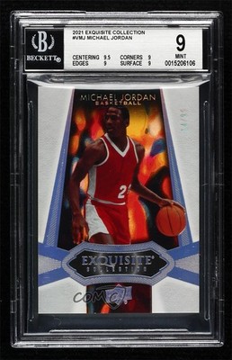 2021 Goodwin Champions Exquisite Collection 14/99 Michael Jordan #V-MJ HOF 04f2
