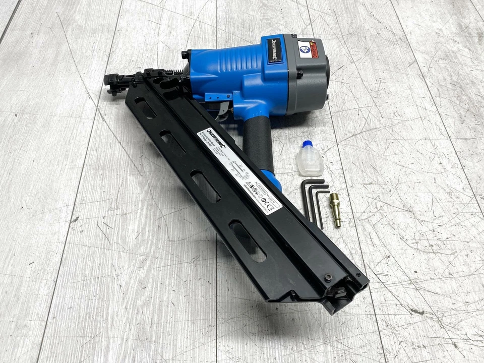 Cloueuse pneumatique Silverline First Fix 90 mm B-WARE - Photo 2/4