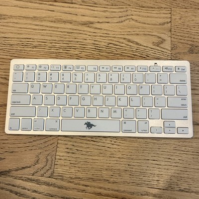 RACE COURSE Rare IOS Keyboard for Macbook iMac MAC bluetooth Wireless Keyboard