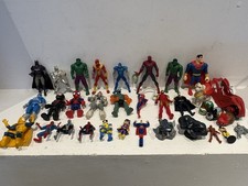 Superhelden Action Figuren Konvolut Mix Vintage Marvel DC Batman Spiderman usw