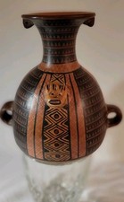 Vessel Inka Aryballo Peru Museum Larco Replic...