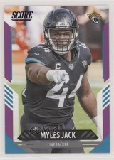 2021 Score Purple Myles Jack #180 0q5