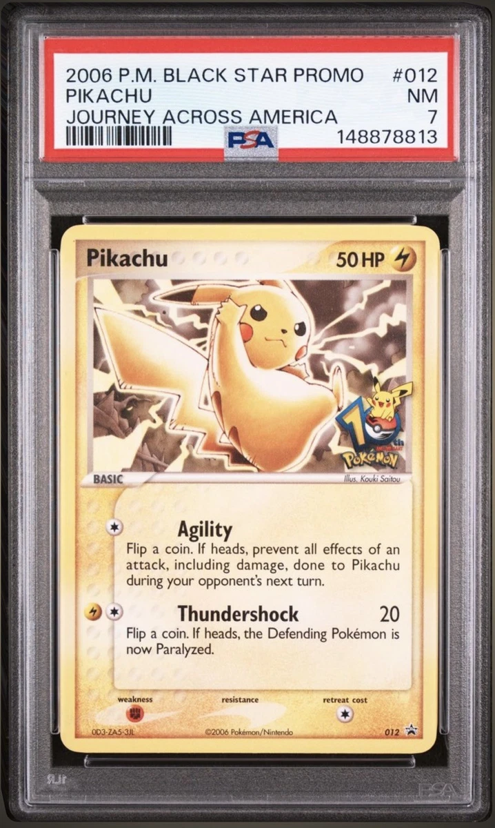 Pikachu Pokémon TCG Professional Sports Authenticator (PSA) Grade