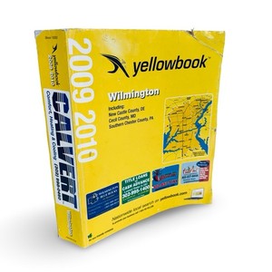 2009-2010 Yellow Pages Wilmington DE Phone Book Cecil & Chester County Dir