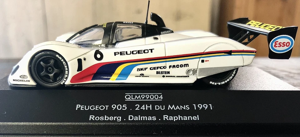 1:43 1991 Peugeot 905 By Quartzo  - Image 2 of 4