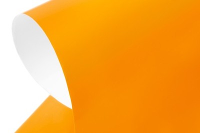 (6 EUR/m) Kavan - Bügelfolie - hellorange - 2m