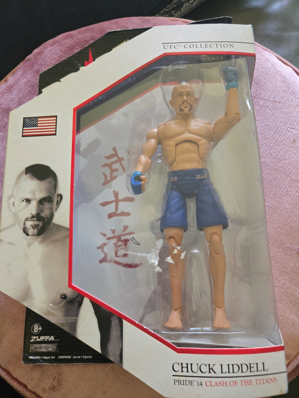 Jakks Pride 14 Clash of TItans Chuck Liddell 2011 UFC Collection NRFB Series 8